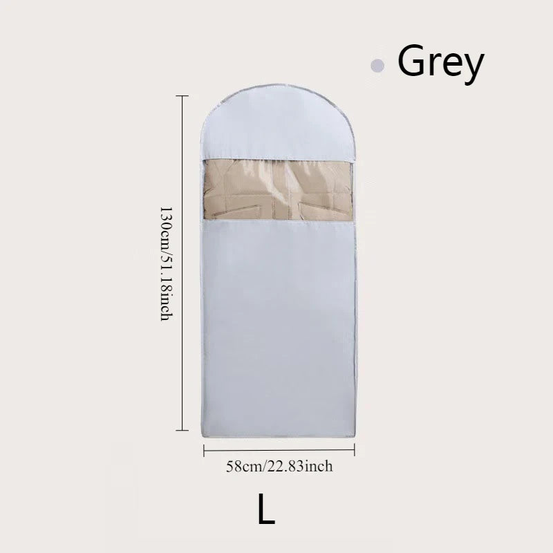 Coat Bags for Closet Storage, Compression save Space, Suit Bags for Closet Storage, Garment Bags for Hanging Clothes with Zipper