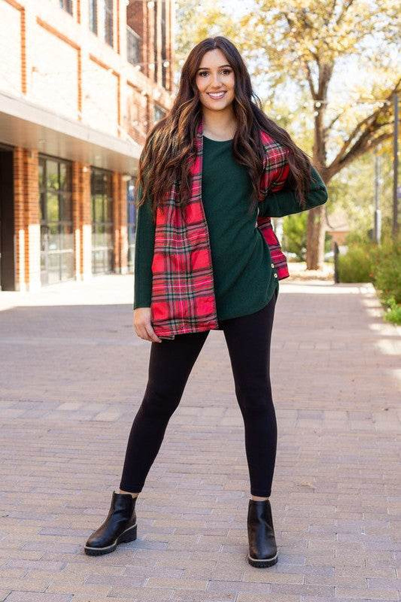 The Avery Black Full-Length Leggings NO POCKETS