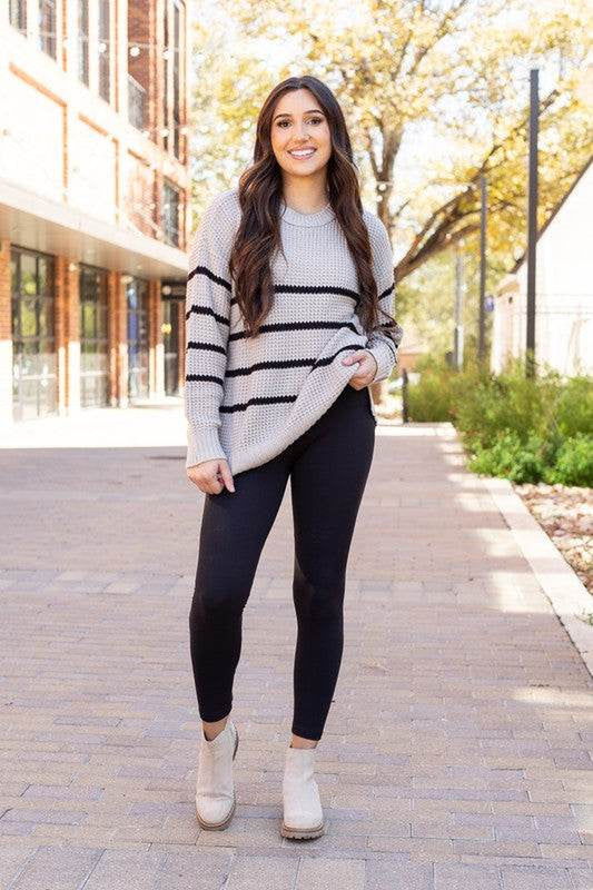 The Avery Black Full-Length Leggings NO POCKETS