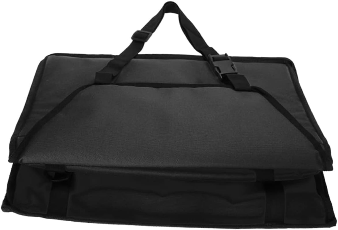 Portable Dog Car Seat with Belt Pet Travel Carrier Bag for Dogs Safety Design with Mesh Window Black