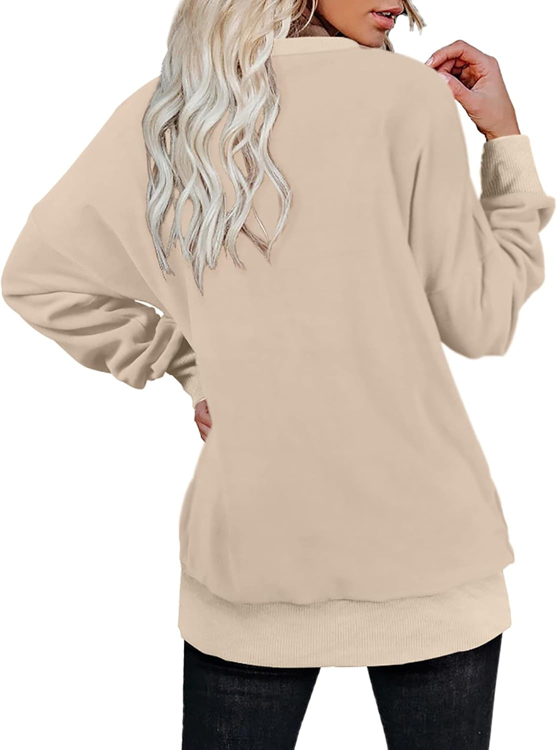 Sweatshirts for Women Crewneck Long Sleeve Shirts