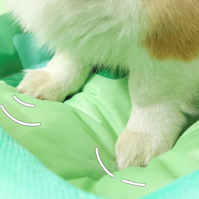 Cat Bed Cooling Mat Summer Pad Mat Dogs Blanket Sofa Breathable Cold Pet Dog Bed Summer Washable Large Cats Ice Pad