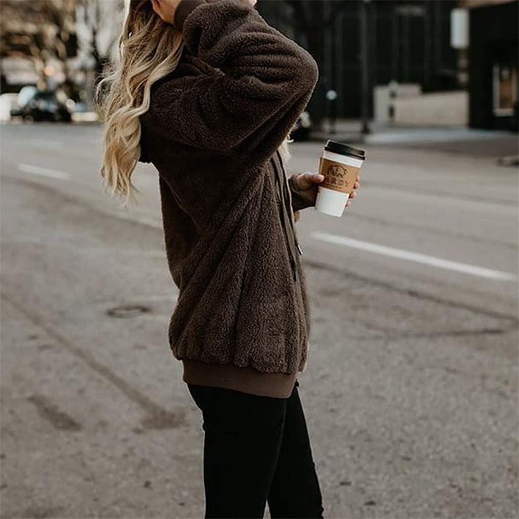 Winter Clothes for Women Sexy, V Neck plus Size Dressy Hoodie Sweaters Long Sleeve Casual Cardigans Warm Shirt