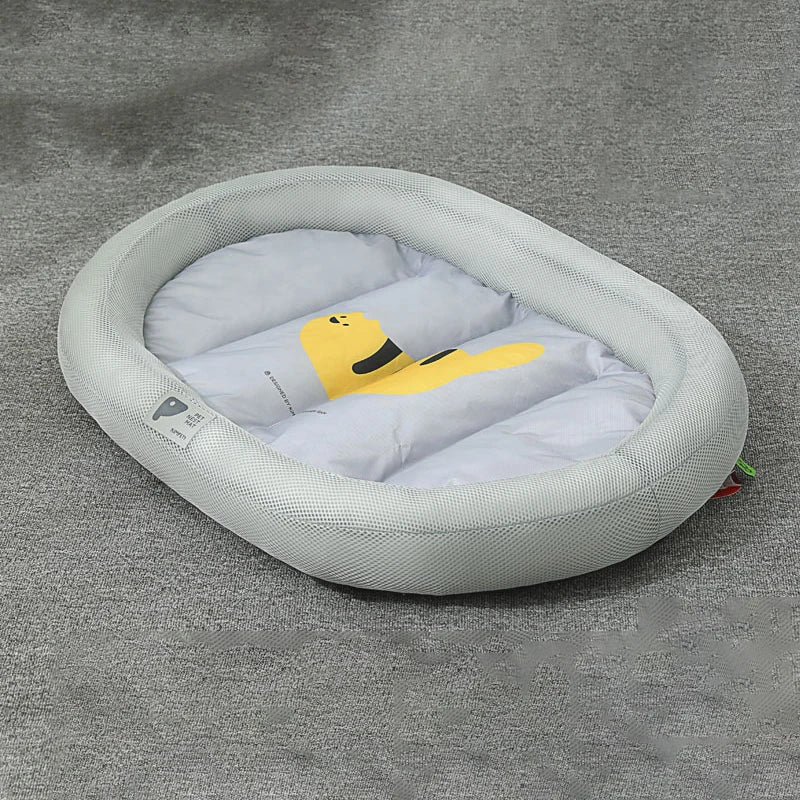 Cat Bed Cooling Mat Summer Pad Mat Dogs Blanket Sofa Breathable Cold Pet Dog Bed Summer Washable Large Cats Ice Pad