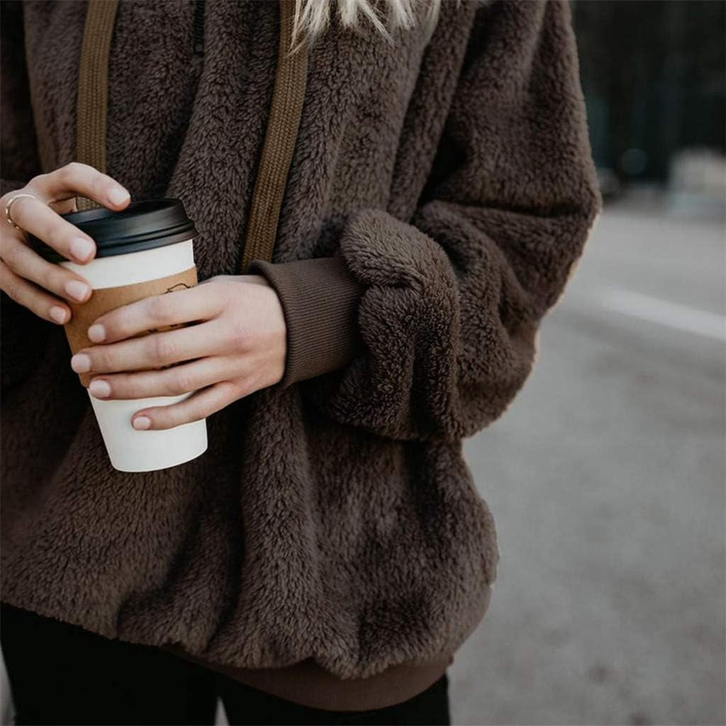 Winter Clothes for Women Sexy, V Neck plus Size Dressy Hoodie Sweaters Long Sleeve Casual Cardigans Warm Shirt