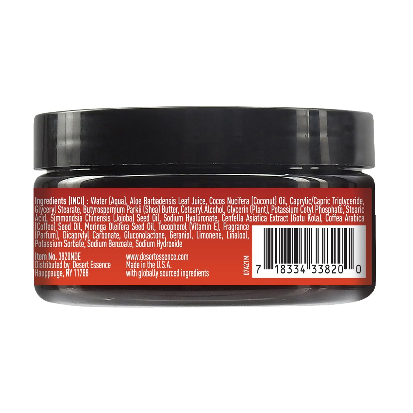 , Shea & Jojoba Body Butter 7.5Oz, Hyaluronic Acid & Coffee Oil, Deeply Moisturizing and Nourishing, Antioxidant Rich, Moisture Rich Botanicals Shea Butter & Jojoba Oil