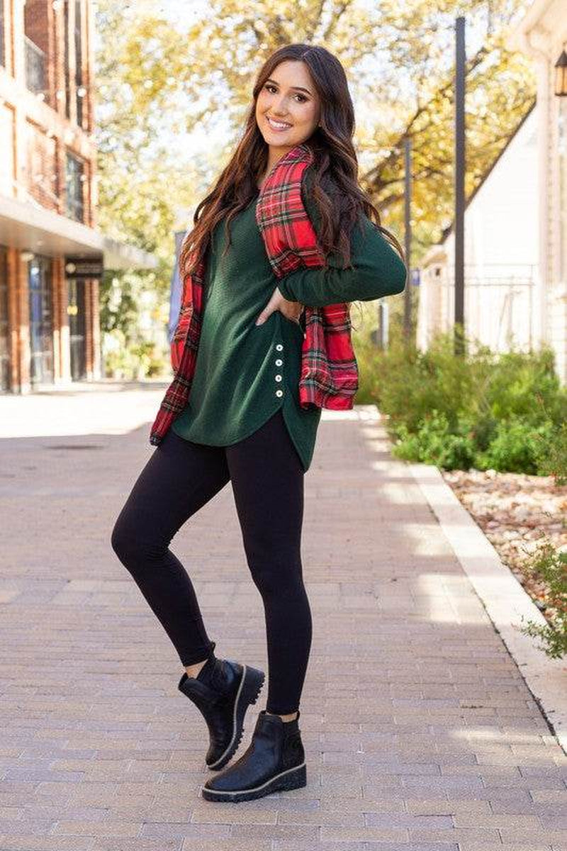 The Avery Black Full-Length Leggings NO POCKETS