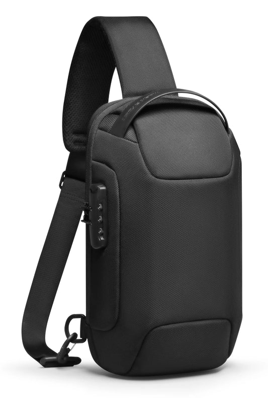 Anti-Theft Crossbody Bag with USB Charging Port Chest Bags for Men