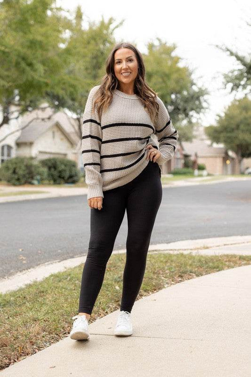 The Avery Black Full-Length Leggings NO POCKETS