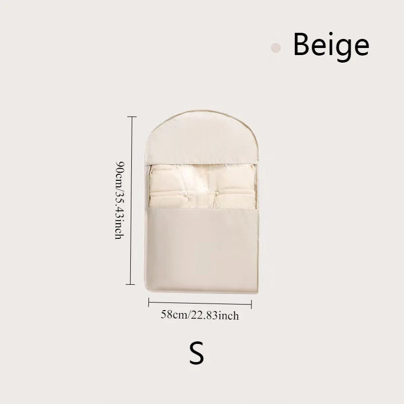Coat Bags for Closet Storage, Compression save Space, Suit Bags for Closet Storage, Garment Bags for Hanging Clothes with Zipper